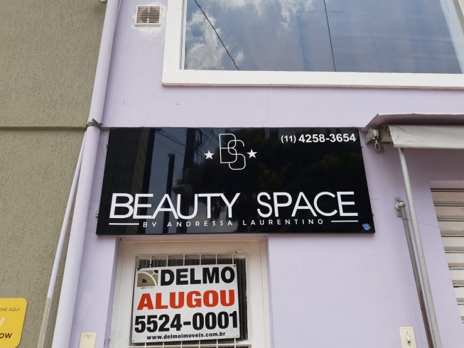 Letreiro externo Beauty Space